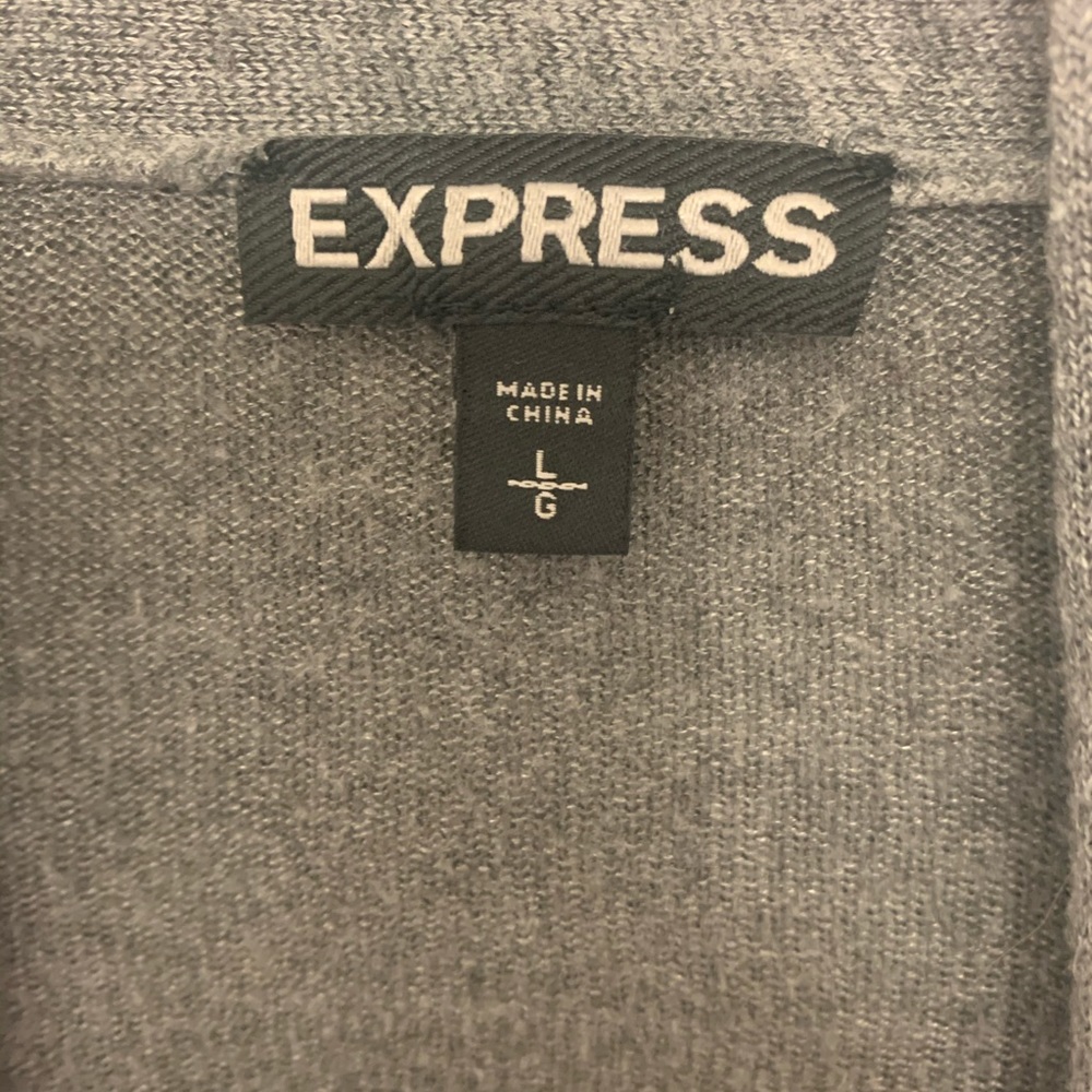 Gray Cardigan - Picture 3 of 4
